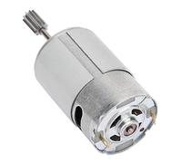 Jiawu RS550 Motor, 6V High Speed Micro Motor Stable Rotating Speed Strong Power, Toy Car with Two Tooth Heads for Electric Toy Car Children Motorcycle (6V550-8000 rpm)