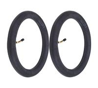 Jiawu Rubber Inner Tube with Bending Bike Style to the Folding Bike, 2PCs for Street, Mining Wheels (14 * 2.125)