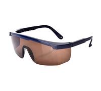 Jiawu Safety Goggles, 200-2000nm Full Band Protection, Anti-Scratch PC Lens, Adjustable Frame Glasses with Broad View Design for Laboratory Industrial DIY Enthusiasts