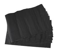 Jiawu Self -Adhesive Wood According to The Protection PVC Wrap -Set of 8 Zaunpost Protectors for Improved Durability, 3-5 Inches Square/Round Post Fits