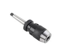 Jiawu Self Tightening Keyless Drill Chuck 1-16mm 45# Steel MT2-JT3 Taper Arbor, Keyless Lathe Chuck with High 0.002 for Drilling Milling Machine