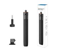 Jiawu Selfie Stick Tripod, 54 Inch Extendable Aluminum Alloy Adjustable Camera Tripod, Portable Stand with Universal 1/4 Inch Screw Design for Action Cameras Osmo Action