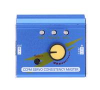 Jiawu Servo Consistency Master Motor Tester ESC Checker for RC Plane Car Boat - CCPM Digital Servo Tester with Manual Neutral Automatic Wiper Mode, 3-Channel Synchronism &