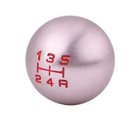 Jiawu Shift Knob, Direct Replacement for Old Broken, Shift Knob Stick with Perfect Weight Not Too Heavy Light, Car Transmission with Clean Threads and Defined Letters for (5 Speed)