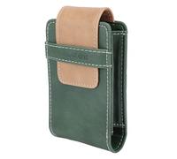 Jiawu Shockproof Camera Case for RICOH GR III GR IIIX HDF Digital Camera, Retro PU Leather Bag for Party, Soft Inner Layer, 1 Bag (Green)