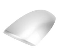 Jiawu Shockproof Silver on the Right Side Driver Side Mirror Cover Cap for Weather and Stylish Appearance for Car Lovers