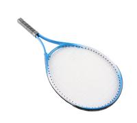 Jiawu Single 27 Inch Tennis Racket for Beginners & Adults, Competition Training Set with Carry Bag, Ergonomic Design, Broken Wind Frame, Comfortable Grip (Blue)