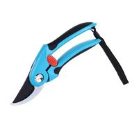 Jiawu SK5 Steel Gardening Snips, Ergonomic Horticultural Clippers Flat Shears for Pruning Fruit Trees, Three Layers Concentric Round Spring for Effortless Plant Pruning