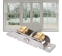 Jiawu Sliding Patio Door Rollers, 4 Sets Heavy Duty Copper 88 Type Wheel Bearing (Concave Wheel)