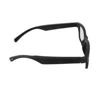 Jiawu Smart Glasses, Open Ear Stereo BT 5.0 Smart Bluetooth Glasses, Bluetooth Music Sunglasses with Dual Speaker Voice Control for Driving Running Travel (Anti-Blue Light)