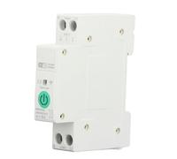 Jiawu Smart WiFi Circuit Breaker with Metering 63A 1P, Remote Control APP Switch Over Under Voltage Protection, Mobile Monitoring Smart Life Voice Control, Timing Settings Cycle