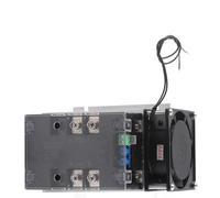 Jiawu Soft Start Controller, 380V Compatible Adjustable 0-30s Start Time Motor Module, Motor Controller with Aluminum Bottom for Single Phase and 2 Phase Motors (Module+radiator)