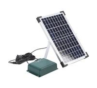 Jiawu Solar Automatic Drip Irrigation Kit, 18V 10W Solar Powered Auto Watering System, Garden Self Watering Kit with Timer, Drippers, for Indoor Outdoor Plants