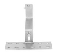Jiawu Solar Panel Bracket, Stainless Steel Weather Resistant Rust Resistant PV Panel Mounting Bracket, Solar Mounting Accessories with Pre Assembled Holes Hardware for Brick