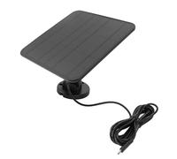 Jiawu Solar Panel for Ring, Ewink Camera, 10W Portable Security Camera Solar Power Charger with 360° Adjustable Mount and 9.8ft Cable, IP65 Water Proof for Outdoor