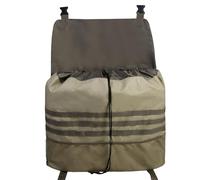 Jiawu Spare Tire Trash Bag, Spare Tire Storage Bag, Oxford Cloth Car Camping Organizer Bags, Large Capacity Tailgate Bags for Truck, SUV, Outdoor Travel (Khaki Color)