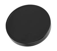 Jiawu SQ1 Camera Lens Cap, Aluminum Alloy Soft Padding Black Front Cover Protector, 90mm Inner Diameter for Digital Camera Lens, Maximum Protection