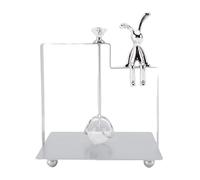 Jiawu Square Art Rabbits European Iron Rabbits for The European Iron for The House Bar House: Long -Lived Metal Napkins, Elegant Table Decoration for Hotels and KTVs (Silver)