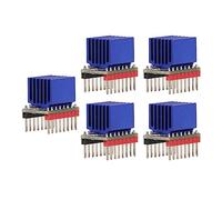 Jiawu Stepper Motor Driver, Ultra Quiet 2.5A TMC2209 V2.0 Stepstick Stepper Motor Driver Module, Step with Jumper Caps Heat Sinks for 3D Printer Nema17 Motors