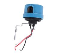 Jiawu Street Light Photo Control IP65 Photocell Sensor, Outdoor Light Control Switch Automatic Dusk to Dawn 105-305V, High Sensitivity Sensor for Street Lighting,