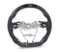 Jiawu Stylish LED Display Shift Indicator Racing Steering Wheel for Camry XV70 2018-2024, D Shape Design for Racing Enthusiasts