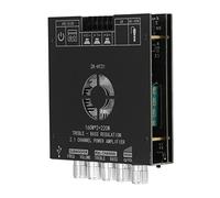 Jiawu Subwoofer Amplifier Board, 2.1 Channel Amplifier Board with 500mV Input Sensitivity and Volume Control, ZK HT21 Power with Reverse Polarity Over Voltage Short