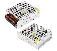 Jiawu Switch Power Supply Driver, High Efficiency Low Ripple Long Life Power Supply Driver Adapter, DC12V Aluminum Alloy with Short Circuit Overload Protection for (S-120-12（12V/10A/120W）AC100-240V)