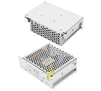 Jiawu Switch Power Supply Driver, High Efficiency Low Ripple Long Life Power Supply Driver Adapter, DC12V Aluminum Alloy with Short Circuit Overload Protection for (S-100-12（12V/8.5A/100W）AC100-240V)