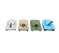 Jiawu Tank Model, Movable Joints Strong Fall Resistance Military Tank Model, Children with Slide Forward Battery Rotated 180 Degrees Drum Adjustable for Kids Toddlers Ages