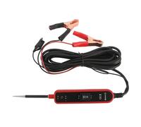 Jiawu Testers of the Automatic Electrical Circuit of Long-lasting Probe Testers for Car 6-24V DC. (Red)