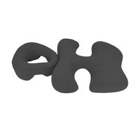 Jiawu The Face Susceptible Cushion with Memory Foam, Slightly Cleaning Support Pillow for Bed, Robust Craftsmanship for Long -lasting Use (Dark Gray)