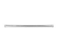 Jiawu Threaded Pipe, 50cm Stainless Steel Male Thread Pipe Nipple, Resistant Plumbing Fitting with Tight Sealing G1/2 G3/4 G1 Extension Rod for Gas Water Plumbing Hardware (6 Minutes Extra Wire