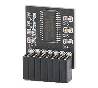 Jiawu TPM 2.0 Secure Encryption Module for 14 Pins LPC, High Security Remote Card Encryption for 11 Base Plant Plates, PC Protection Component