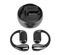 Jiawu Translation Headphones Ergonomic Wireless Translation Device For Language Learning While Traveling ABS Aluminum Alloy (Black)