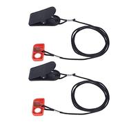 Jiawu Treadmill Safety Key, Magnetic Emergency Stop Switch, Durable ABS Security Lock Clip for Electric Treadmill with Strong Suction, Start Key Accessories for Home Gym Fitness