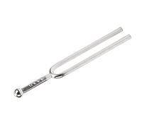 Jiawu Tuning Fork, Stainless Steel Compact Design Clear Tone Accurate Pitch Standard A Tuning Fork, 440hz with Wiping Cloth Soft Bag for Violin Mandolin Guitar and Other