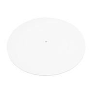 Jiawu Turntable Mat Anti Slip Rubber Upgrade Pad for All Record Players 30cm 3mm Thickness (White)