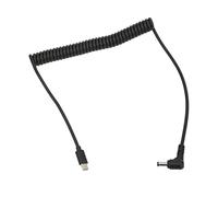 Jiawu Type C PD Converter Camera Equipment Charging Cable DC Power Cable 65W 12V for Camera Equipment PVC Material