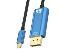 Jiawu Type C to 8K/60Hz DisplayPort HDR Cable Reliable Choice for Video Editing Laptop Phone for Monitoring