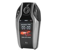 Jiawu Universal TK800+ LCD Touch Screen Smart Key Remote Keyless Entry for All Start Stop Engine Button Models, 2.0in Display with Keyless Entry, Physical Buttons, and Anti-Lost Function (Silver)