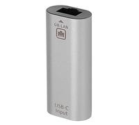 Jiawu USB C Ethernet Adapter, Aluminum Alloy Bracket Driver- Hot Plug Ethernet Adapter for Computers for Tablets