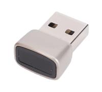 Jiawu USB Fingerprint Reader, Mini Fingerprint Scanner PC Dongle for File Encryption, 0.5s 360 Degree Touch Speedy Matching Biometric Sensor Security Device for Wins 10/11