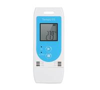 Jiawu USB Temperature Humidity Data Logger Reusable RH TEMP Datalogger Recorder, 32,000 Record Capacity, High Accuracy Humiture Meter with LCD Statistics PDF CSV Report