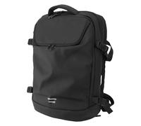 Jiawu Vacuum Seal Travel Backpack with Pump, 35-50L Rainproof Expandable Compression Backpack Laptop Backpack with USB Charging Port for 17.3 Inch Laptop, for Women & Men