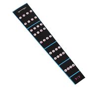 Jiawu Violin Finger Sticker, Stable PVC Heat Resisting Printed Musical Alphabet 4/4 Violin Sticker, Fiddle Finger Stickers with Instruction Stickers for Beginners and Children