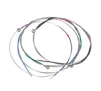 Jiawu Violin String, Reinforced Steel E A D G Full Size Violin String, Accessory with Not Easily Broken Comfortable Hand Feeling for Beginners to Professional Violinists