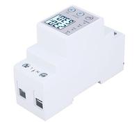 Jiawu Voltage Protector, Auto Recovery Single Phase Voltage Protector with Real Time Current Power Display and Overvoltage Undervoltage Current Limiting Protection for Home (63A)