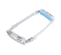 Jiawu Waist Fan, Cooling Travel Fan, Portable Multifunctional Belt, Lithium Battery Powered [for Summer Work] ABS (Silver Grey)