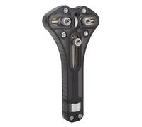 Jiawu Watch Case Opener Adjustable Durable 3 Point Wrench Tool for Watch Back Removal and Battery Replacement, for Enthusiasts, Stainless Steel + Plastic