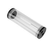 Jiawu Water Cooling Tank Pump, 800L/H 5M Head 12V DC Mini Pump, Computer Water Tank Cooling Cylinder Reservoir with Acrylic Tube Connectors for PC DIY Liquid System (160mm)